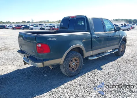 2002 Ford F-150 Lariat/Xlt из США, поврежденный, VIN 1FTRW08L32KE28401